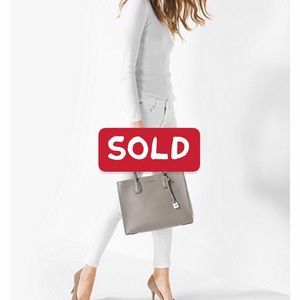 Michael Kors Pearl Grey Mercer Tote